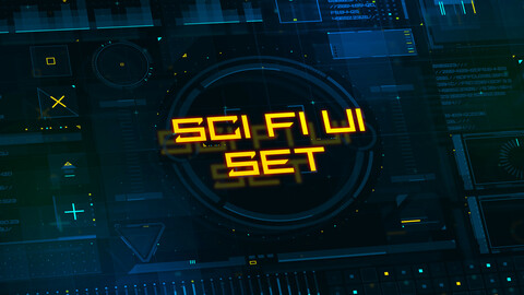 Sci Fi UI Set