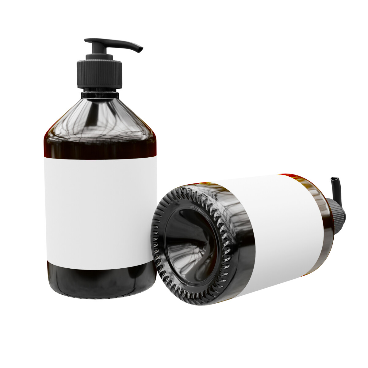 ArtStation push pump bottle Resources