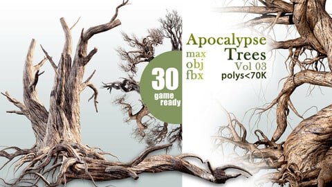 30 Apocalypse Trees (scary desert) VOL 03