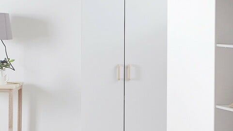 Stock 600 storage mini wardrobe BSC256C