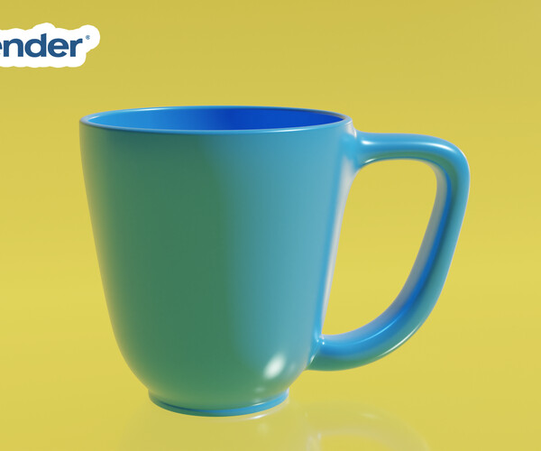 ArtStation - Blender mug