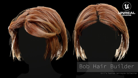 Realtime Hair - Bob Hair Builder