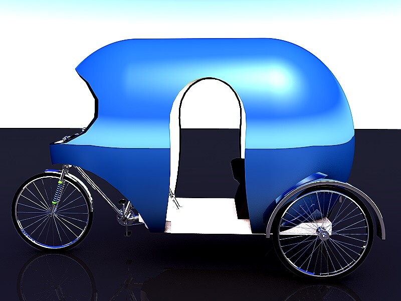 ArtStation - Modern Rickshaw | Resources