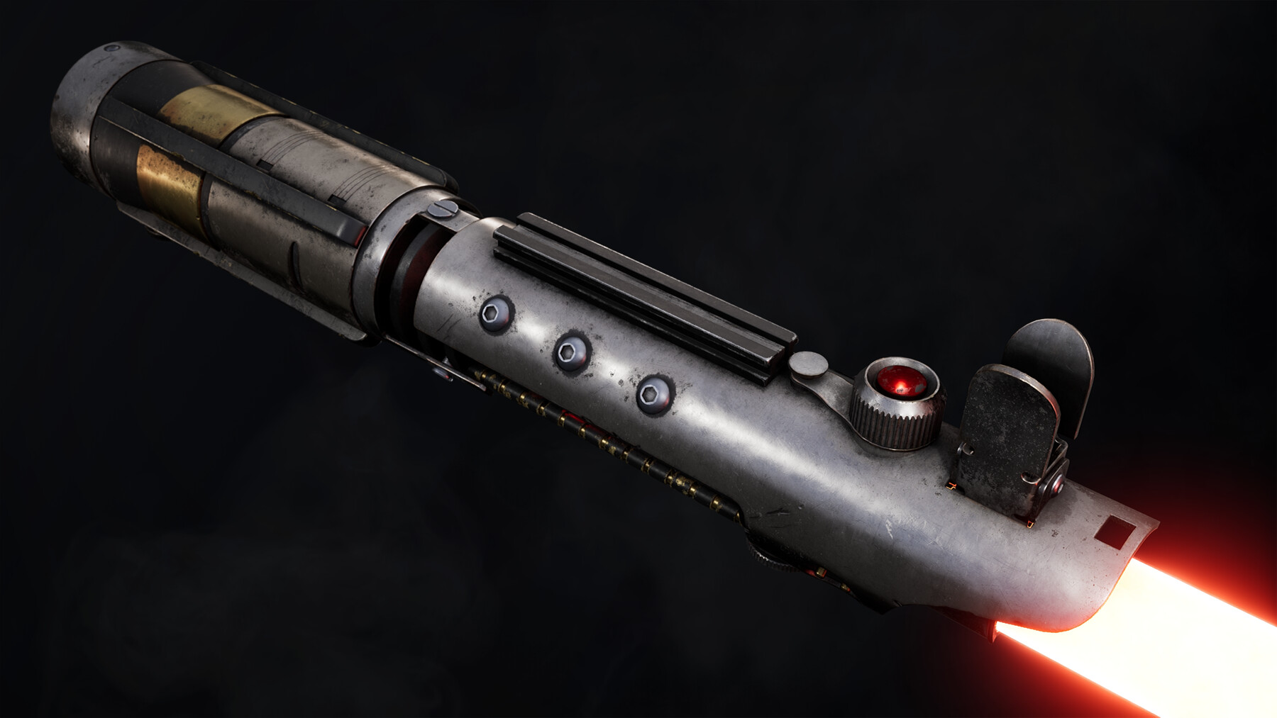 ArtStation Lightsaber Galen Marek Game Assets