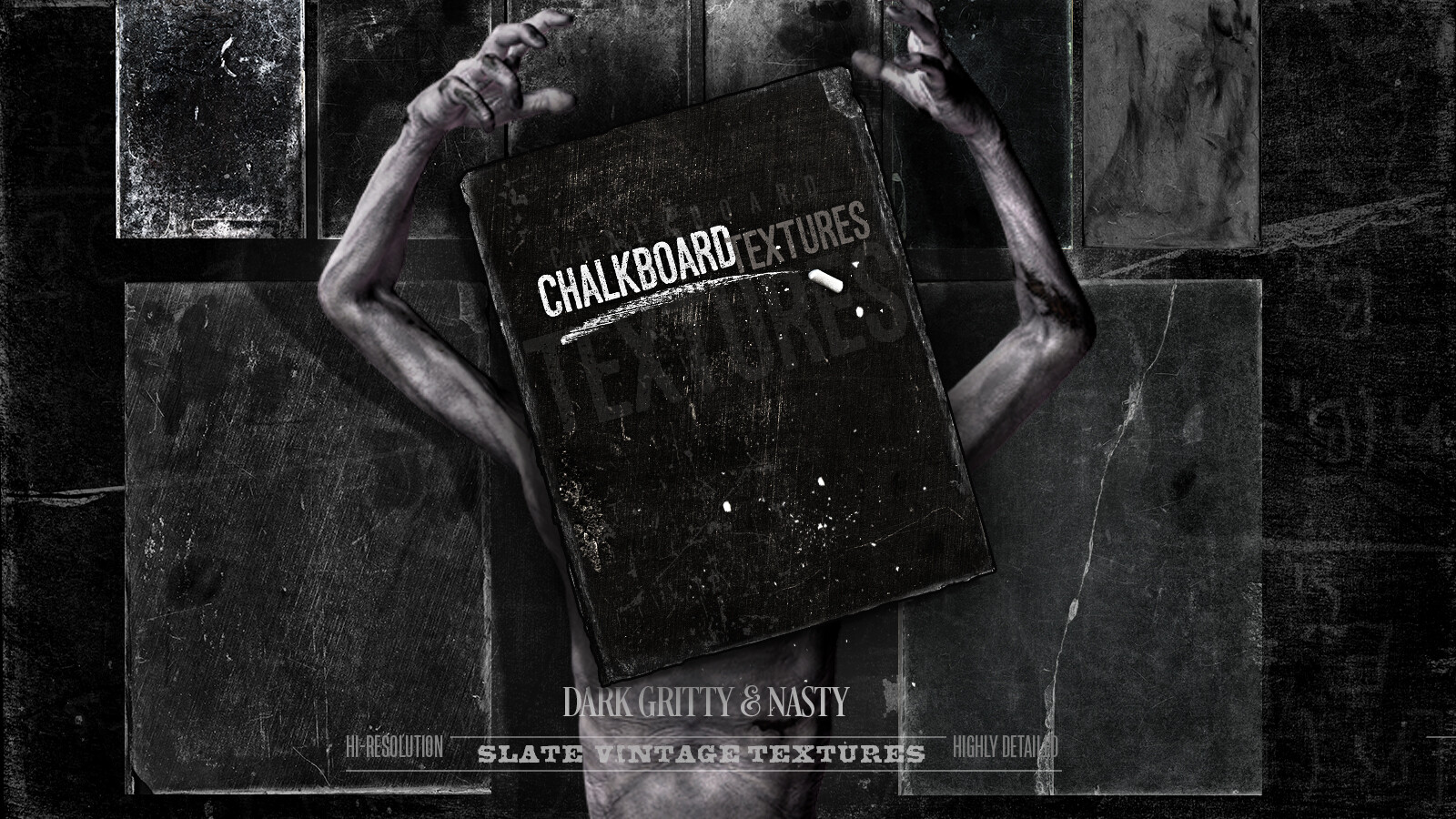 ArtStation - Antique Slate Chalkboards | Resources