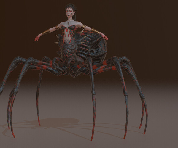 ArtStation - Spider Queen | Game Assets