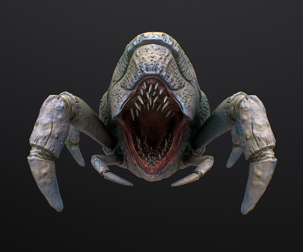 ArtStation - Crab Creature | Game Assets