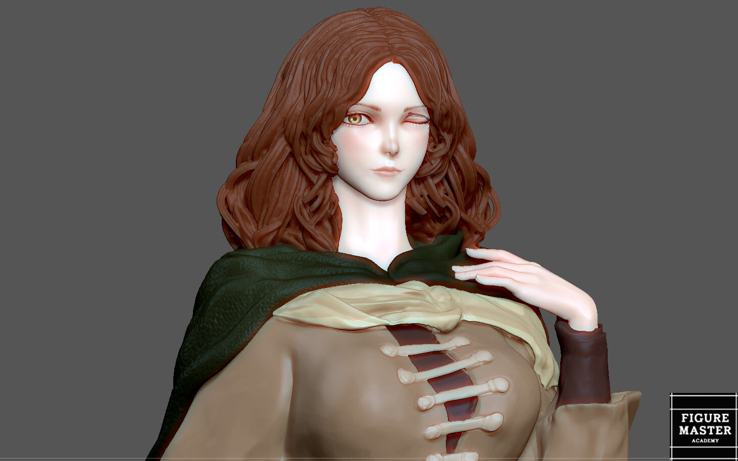 ArtStation - MELINA ELDEN RING CHARACTER GIRL 3D PRINT MODEL | Resources