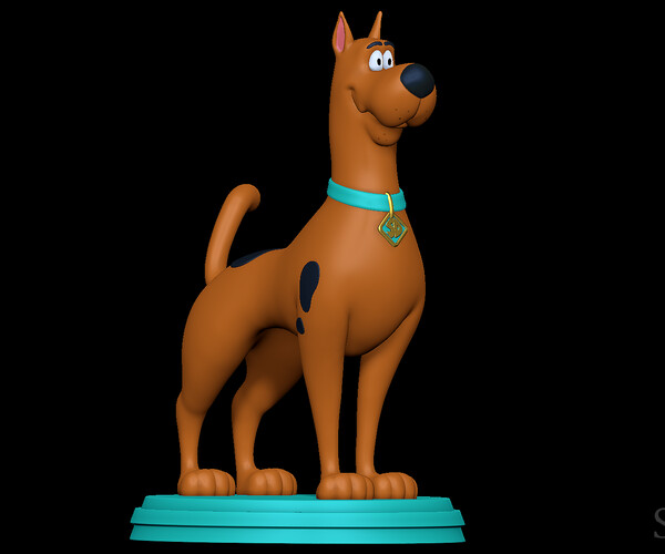 Artstation Scooby Doo 3d Print Model Resources 7476