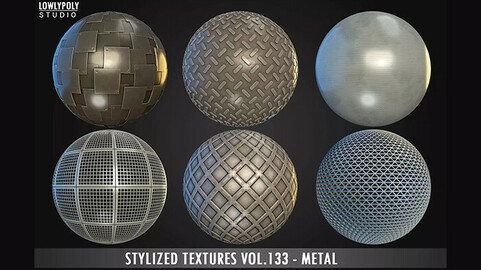 Metal Vol.133 - Stylized Textures