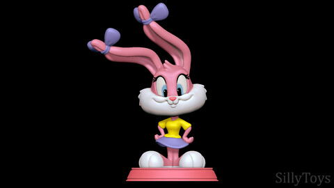 Babs Bunny - Tiny Toon Adventures 3D print model