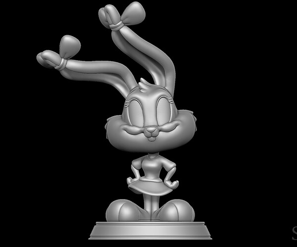 ArtStation - Babs Bunny - Tiny Toon Adventures 3D print model | Resources