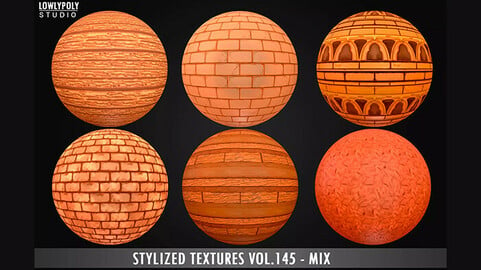 Mix Vol.145 - Stylized Textures