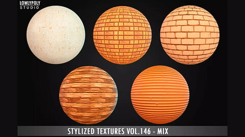Mix Vol.146 - Stylized Textures