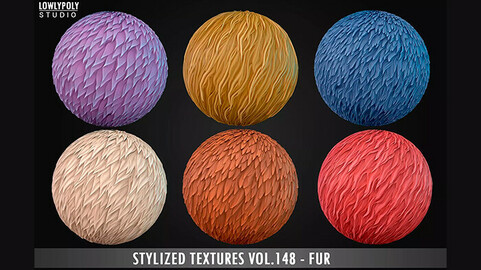 Fur Vol.148 - Stylized Textures