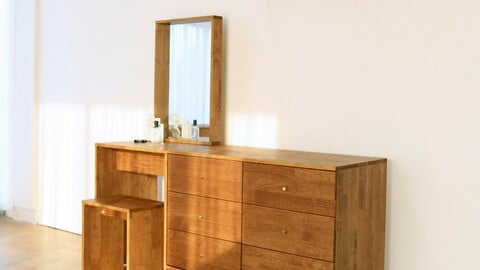 Brownie Wood Dressing Table