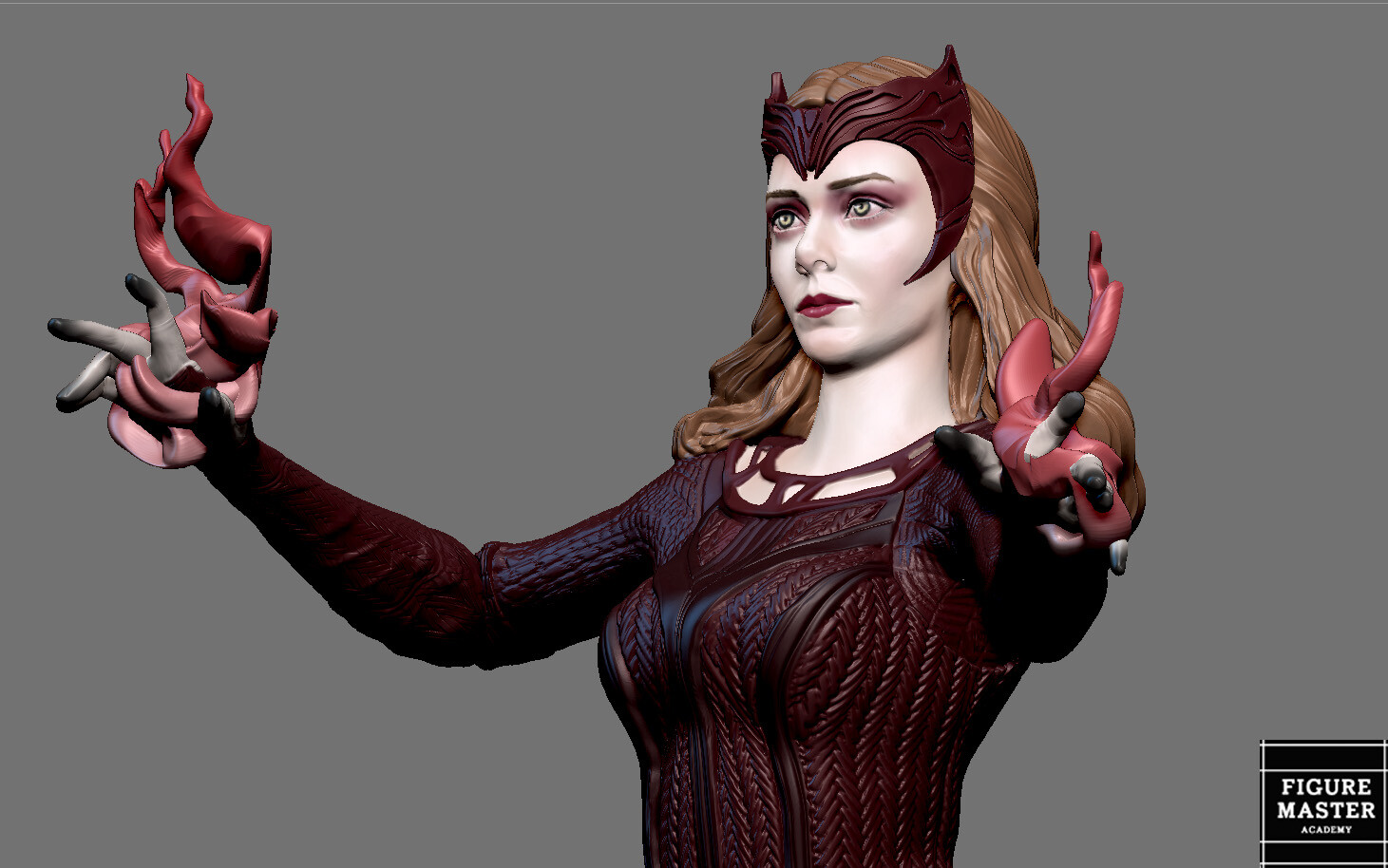 ArtStation - Wanda: the Scarlet Witch (Multiverse of Madness)