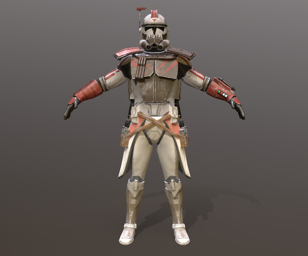 ArtStation - Arc Clone Trooper | Game Assets