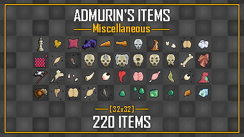 Admurin's Miscellaneous Items