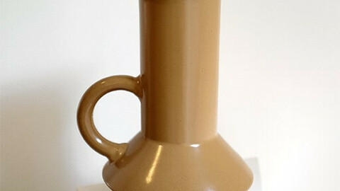 Ring Vase Brown