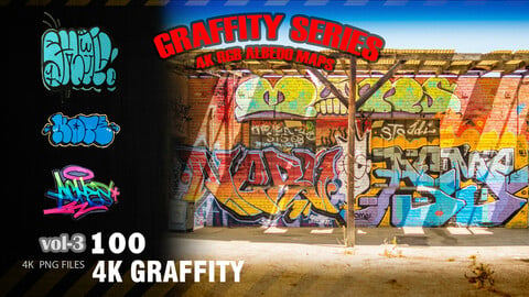 100 4K GRAFFITY ( TEXT STYLE ) - VOL3