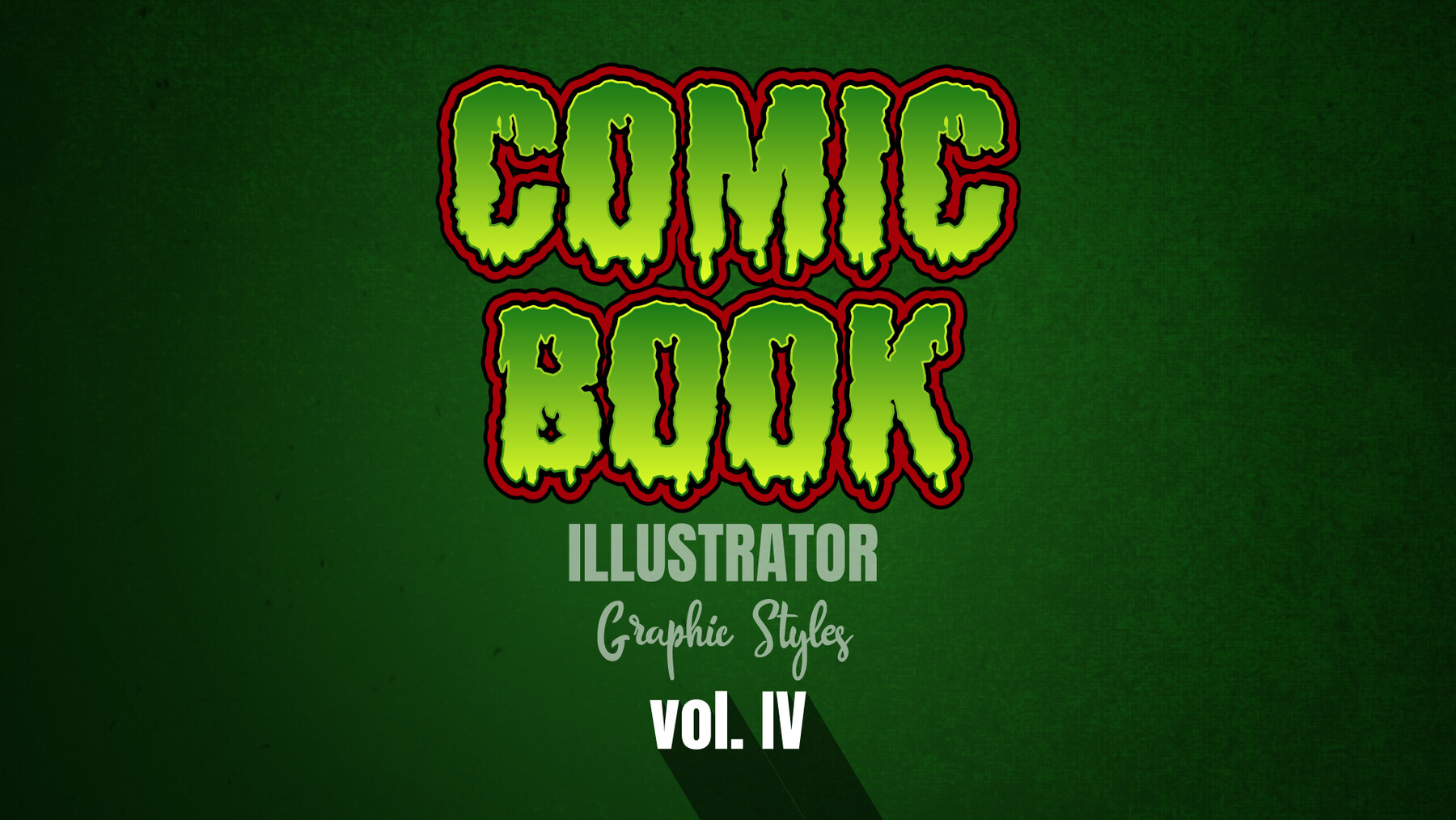 Vintage Horror Comic Book Lettering: Zombie Stock Vector