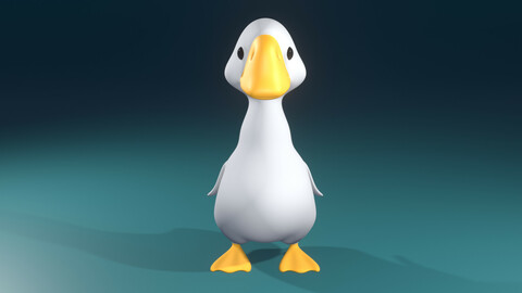 Mr.Duck Game Ready Character model