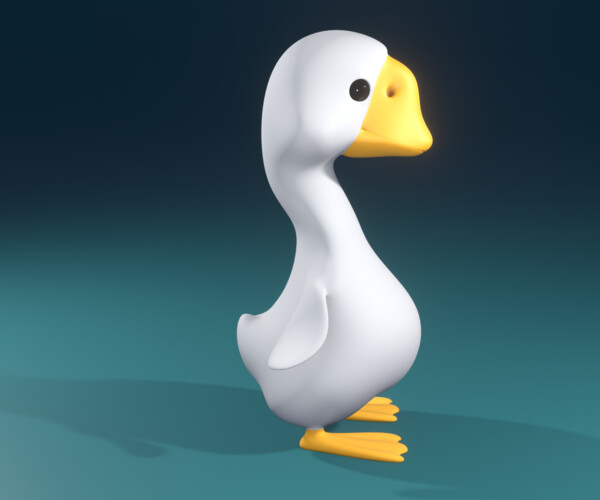 Artstation - Mr.duck Game Ready Character Model 