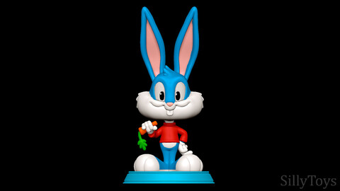 Buster Bunny - Tiny Toon Adventures 3D print model