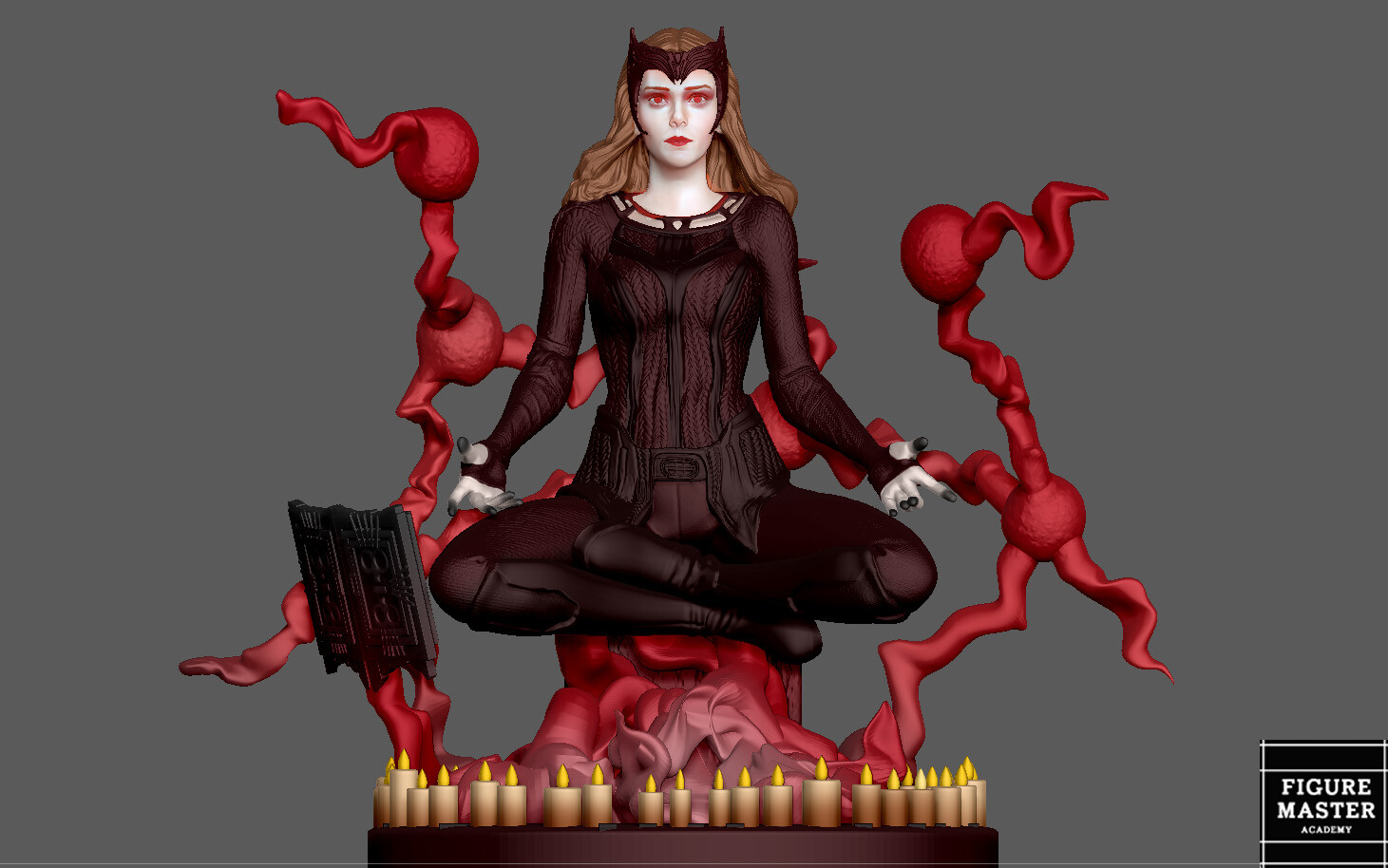 ArtStation - Wanda: the Scarlet Witch (Multiverse of Madness)