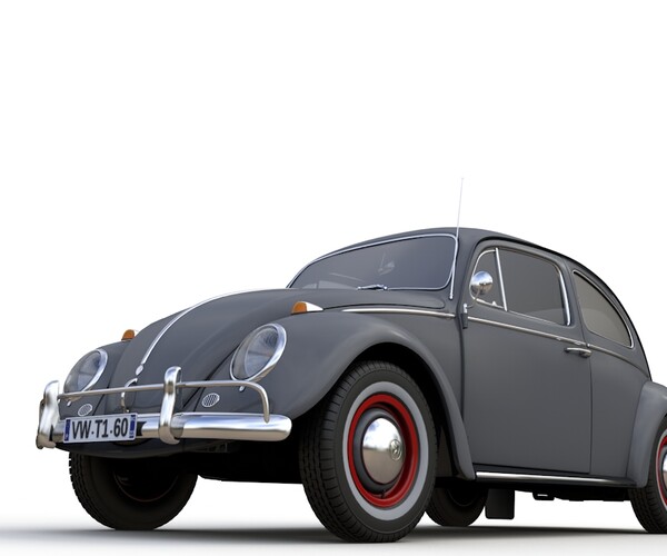 ArtStation - Volkswagen Beetle 1960 | Resources