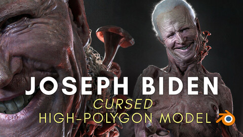 Joseph Biden - Cursed High Polygon Model