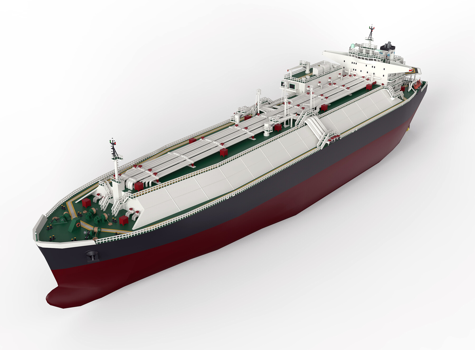 ArtStation - Low Poly LNG Gas Carrier 02 | Game Assets