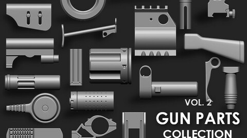 Gun Parts IMM Brush Pack 23 in One Vol. 2