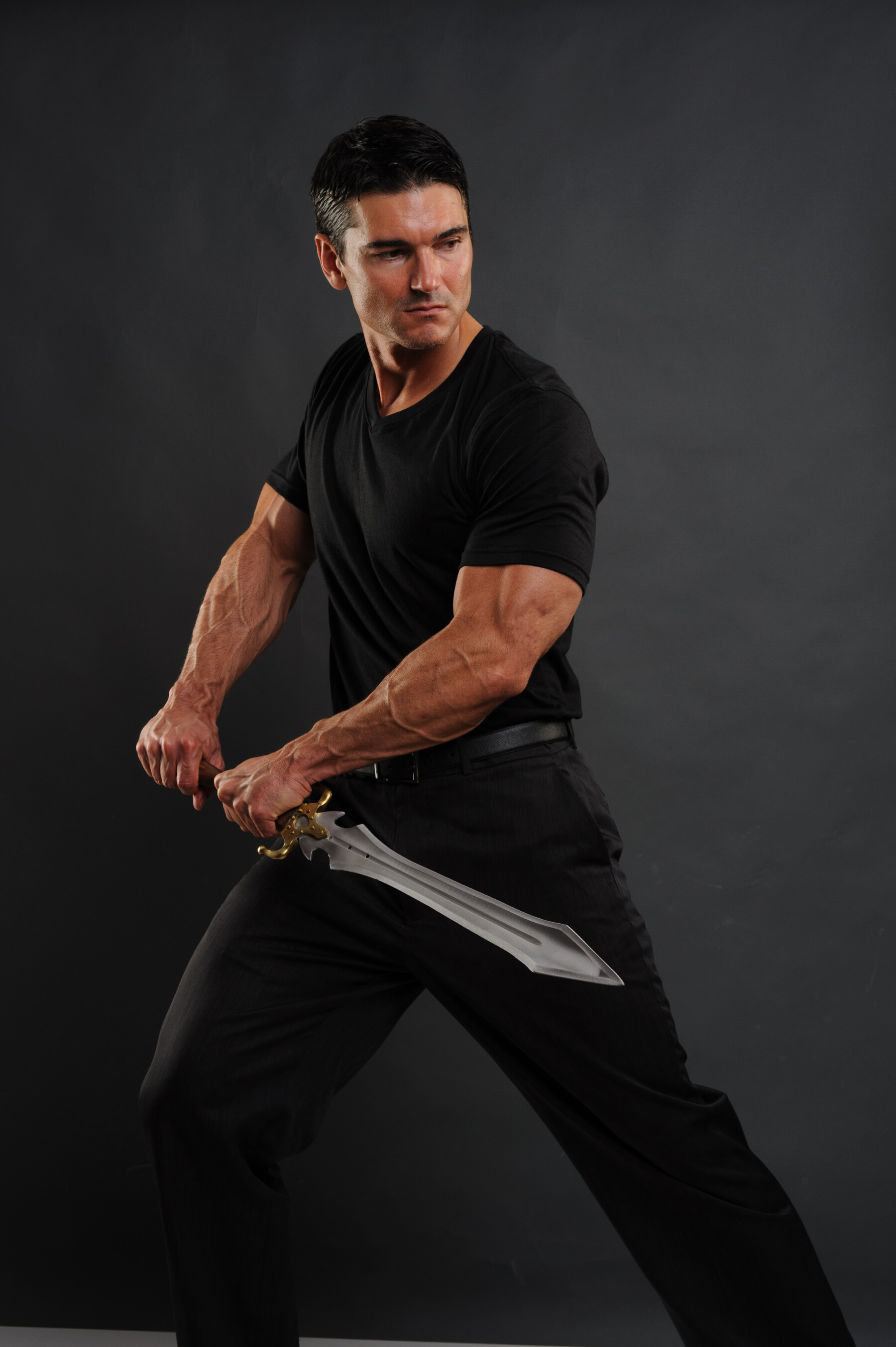 ArtStation - Male Model with a sword poses | Resources