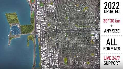 Berkeley - 3D city model