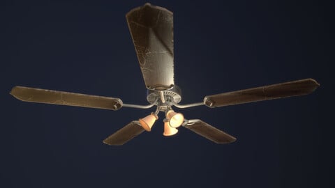 Retro Ceiling Fan