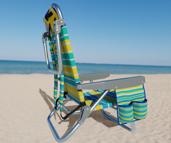 ArtStation - Beach Chair | Game Assets