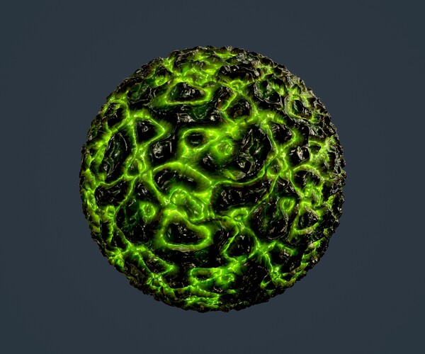 ArtStation - Sci-fi Alien Hazardous Seamless PBR Texture 01 | Game Assets
