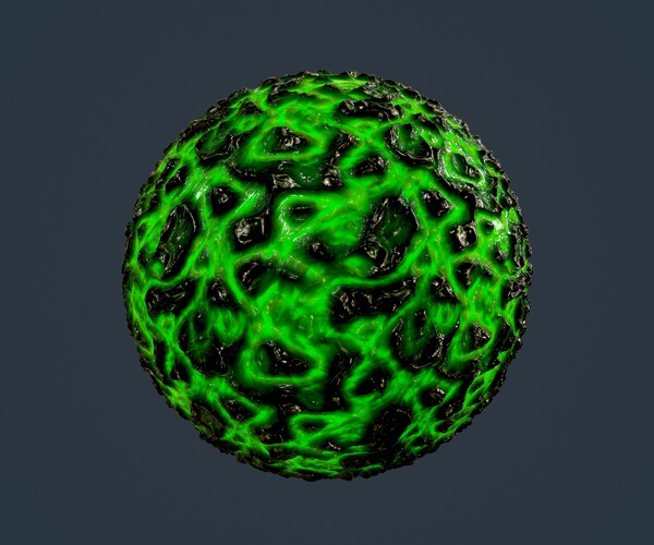 ArtStation - Sci-fi Alien Hazardous Seamless PBR Texture 02 | Game Assets