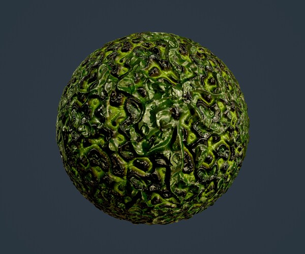 ArtStation - Sci-fi Alien Hazardous Seamless PBR Texture 38 | Game Assets