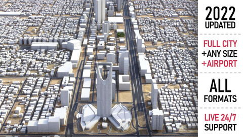 Riyadh - 3D city model