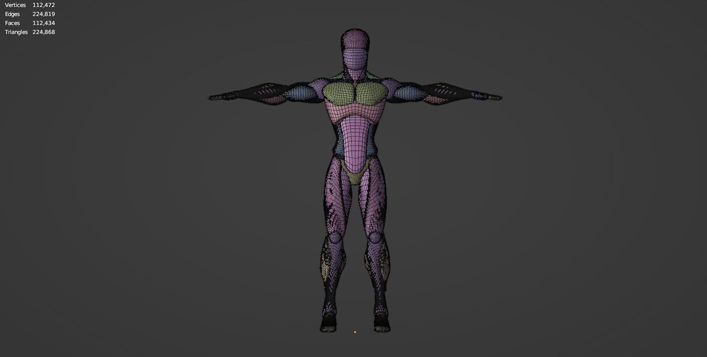 ArtStation - Stylized Male Body Base Mesh | Resources