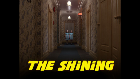 ArtStation - Twins Corridor from 'The Shining' | Game Assets