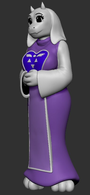 ArtStation - Undertale Characters 3D Printable Models