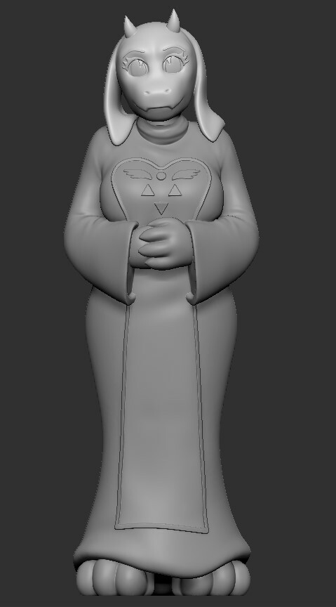 ArtStation - Undertale Characters 3D Printable Models