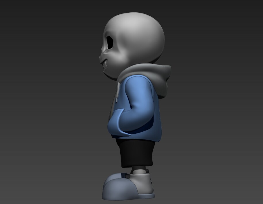 ArtStation - Undertale Characters 3D Printable Models