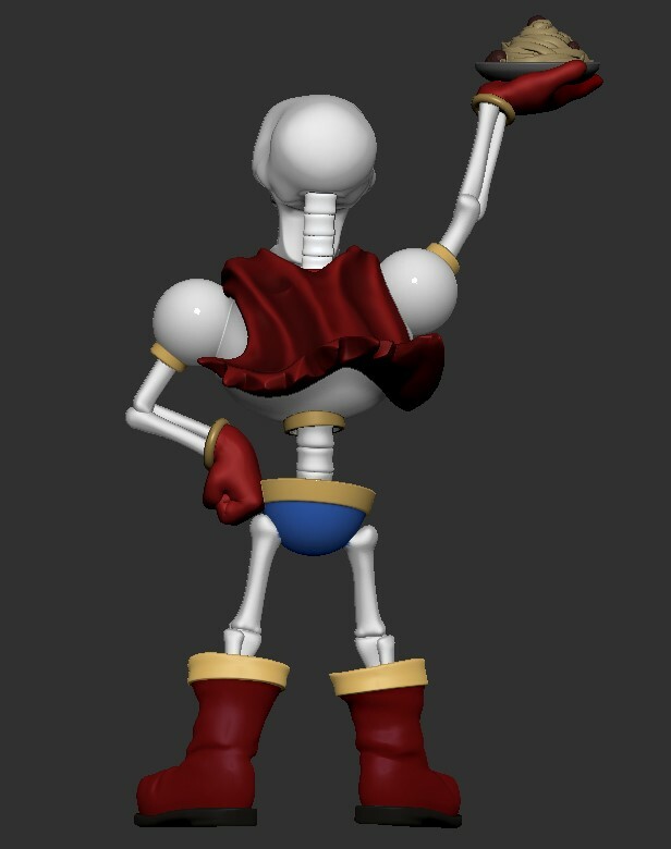 ArtStation - Undertale Characters 3D Printable Models