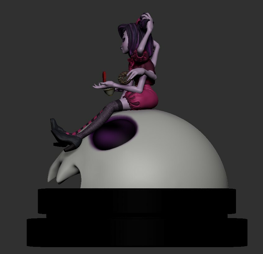 Muffet Undertale Character 3D model 3D printable