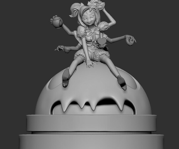 ArtStation - Muffet Undertale Character 3D print | Resources